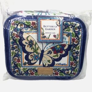 Brighton Butterfly Garden Travel Jewelry Case Box NEW w Tags in Bag Gift Ready R